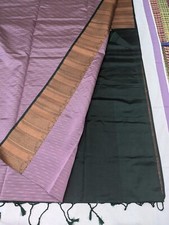 Elegant South Indian Silk Sari - Gorgeous Traditional Design