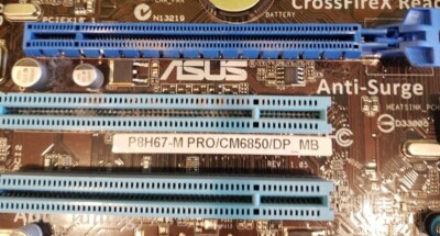 ASUS P8H67-M PRO Motherboard CPU Combo LGA 1155 mATX i7-2600