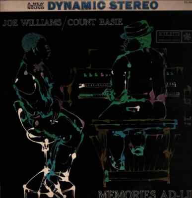 Joe Williams / Count Basie Memories Ad-Lib + INSERT JAPAN NEAR MINT Vinyl LP