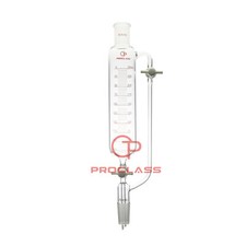 Laboratory 250mL Graduated Pressure Equalizing Funnel Double PTFE Stopcock