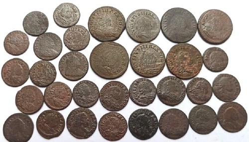 32 Teile! Polen Münze Stanislaus Augustus III Solidus Grosh Szelag massiv Schilling - Bild 1 von 6