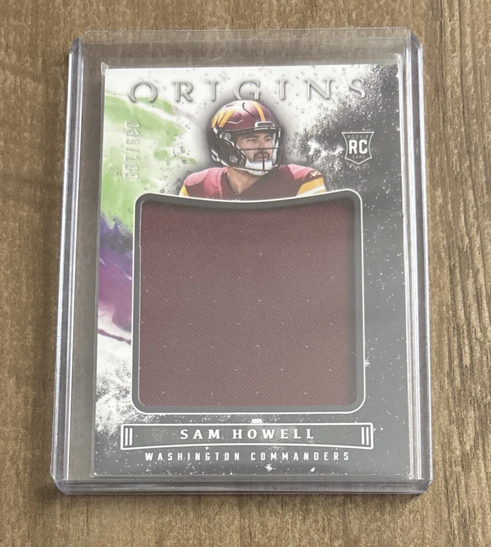 Sam Howell trading card