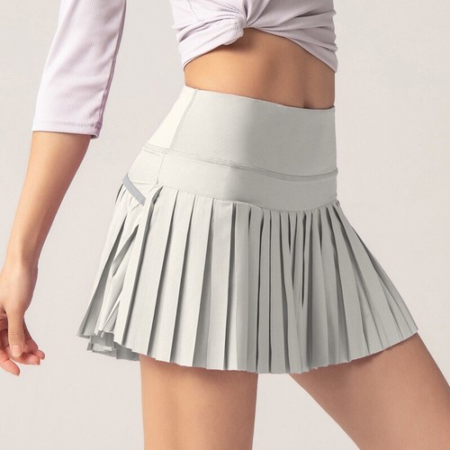 Women's Pleated Tennis Skirt with Pockets Athletic Skort Workout GYM Golf Skirts - Picture 43 of 43
