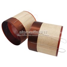 2x 64mm 8ohm KSV Bass Speaker Voice Coil Trumpet Woofer Sound Drive Repair Part
