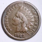 1882 INDIAN HEAD CENT G/VG FREE SHIPPING LOWEST PRICES ON THE BAY