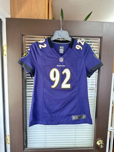 WOMENS Nike Baltimore Ravens #92 Haloti Ngata Authentic NFL Football Jersey - Picture 2 of 5