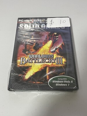 WARLORDS BATTLECRY 3 III  (PC Game )Windows Vista & 7