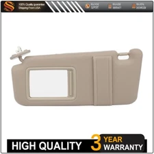 Tan Driver Side Sun Visor With Sunroof For 2009-2016 Toyota Venza Wholesale