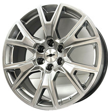 22 Hyper Blackoe 5944 Sez Replica Wheels Fits 2024 Chevy Tahoe Colorado 6x5.5