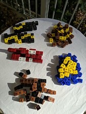 Reading Rods Alphabet Activity Blocks Multi Color Snap Manipulatives