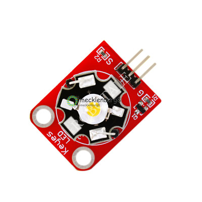 3W LED Module High-Power with PCB Chassis for Arduino STM32 AVR
