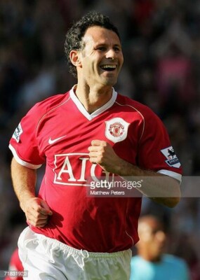 Maillot Manchester United 06/07 Ryan Giggs - Taille M - Authentique - Occasion (état 7.5/10)