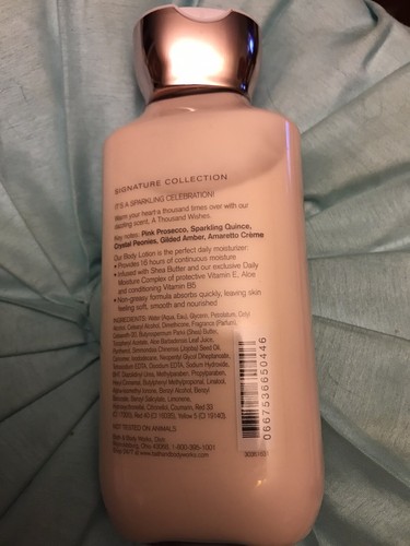 Bath & Body Works A Thousand Wishes Lotion - 8oz - Picture 2 of 2