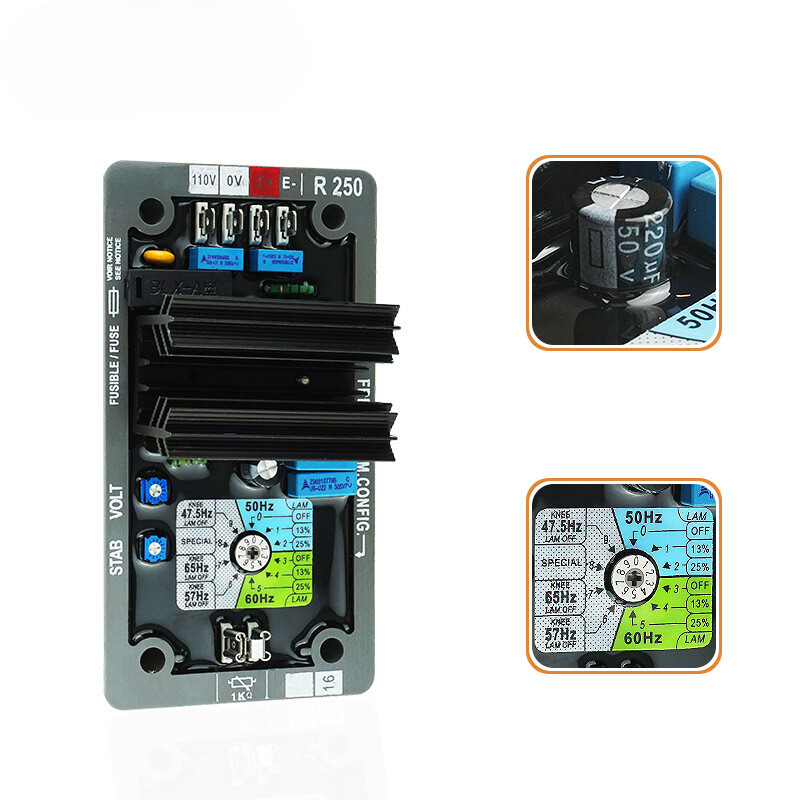 K☆1063 リュウ R250 AVR Automatic Voltage Regulator 10000-12943 For Leroy Somer