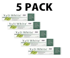 XyliWhite, Toothpaste Gel, Refreshmint, 5 PACKS, 6.4 oz (181 g) each