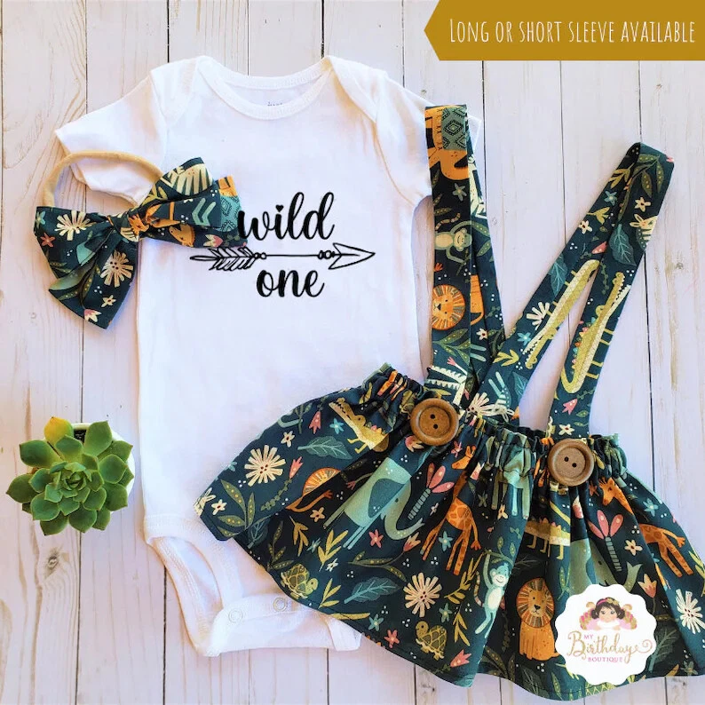 Safari outfit for 2025 baby girl