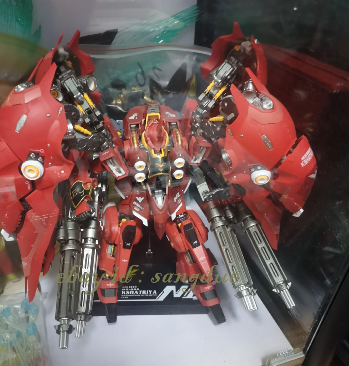 MC 1/100 NZ-666 Kshatriya Red Pepper Alloy Finished Model Special