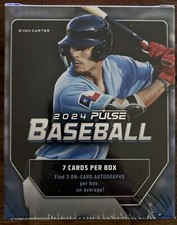 2024 Pulse Baseball Trading Card HOBBY Box [7 Cards] Factory Sealed ⚾️ MLB