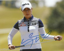LPGA Meena Lee Autographed Signed 8x10 Photo COA AA