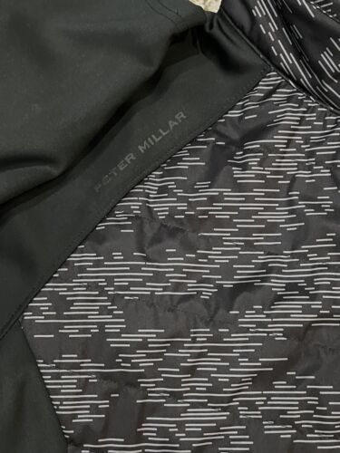 NWT PETER MILLAR Men’s Merge Elite Hybrid Jacket in Black Size XL Lightweight - Picture 3 of 7