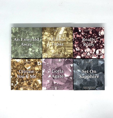 Colourpop STAY JEWEL Limited Edition Gem Eyeshadow Palette Quad Collection New - Picture 2 of 3