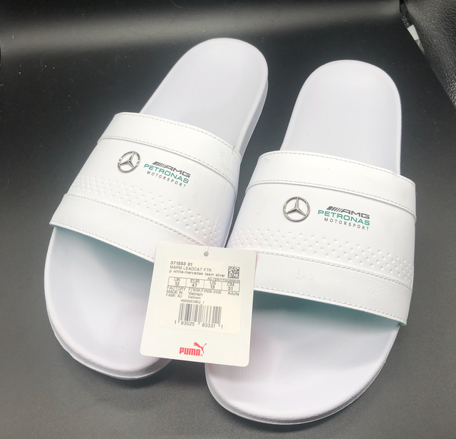 puma mercedes flip flops