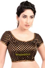 Readymade Saree Blouse, Designer Sari Blouse, Brocade Silk Saree Blouse,Sari Top
