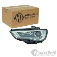 Diederichs BI-XENON Scheinwerfer Mit Lwr-Motor LED-TFL Links Passend FüR Audi A3