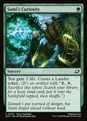 Sami's Curiosity 203/426 Edge of Eternities Common Sorcery MTG