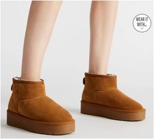 Steve Madden Women s Comfy Chestnut Suede Rhinestone Slippers Size 9 NEW