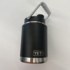 YETI Silo 1/2 Half Gallon Black Water Bottle - Chug Cap - 64oz - BRAND NEW
