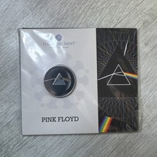 Royal Mint Pink Floyd &pound;5 Colour + Normal Coin Uncirculated Colour Coin - In Hand