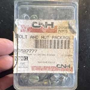 CNH Sickle Section Belt & Nut Package Box of (50)  #  86507777 