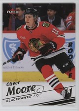 2025-26 Upper Deck Fleer Ultra Rookies Gold 81/250 Oliver Moore #190 1h4a