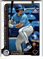 2025 Topps Pro Debut #PD-21 Aaron Parker Dunedin Blue Jays Baseball