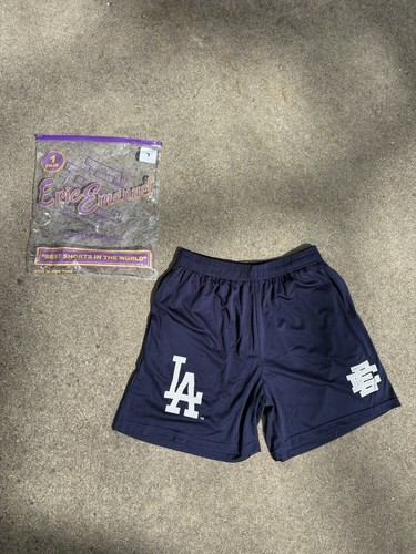 Short Eric Emanuel EE Basic Diesel X Fred Segal – Gris / Violet – Taille XL – Neuf Avec étiquettes