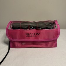 Revlon Perfect Heat Curls To Go Heated Rollers In Travel Ready Case, Electric.