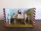 Miniature Handcrafted Diorama Skeletons Shadowbox Day of the Dead 4" Length — photo 1