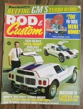 Rod & Custom Magazine February 1969 Van Truck Car Rod Parts Dodge Ford Chevy GM.