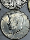 1942-1968-D Kennedy Half Dollars Lot Of 6, 3 At 90% Silver And 3 At 40% Silver. — photo 6