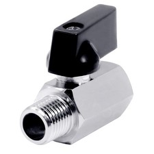 1/4 Brass Ball Valve NPT Female Male Mini Shut Off Valve Brass Shut Off Valve