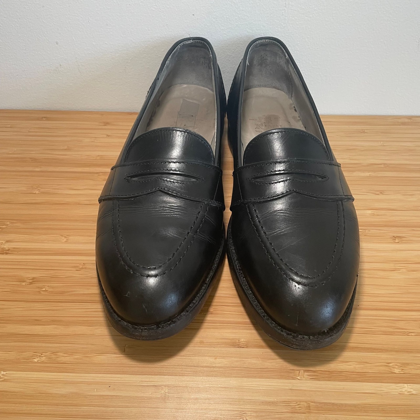 Alden 681 Black Calfskin Full Strap Loafer
