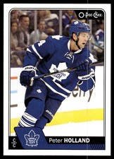 2016-17 O-Pee-Chee #336 Peter Holland Toronto Maple Leafs Hockey Card
