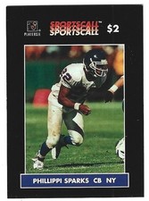 1996 Sportscall Football $2 Phone Cards Complete Your Set Pick From List EXC