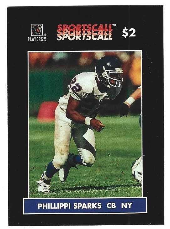1996 Sportscall Football $2 Phone Cards Complete Your Set Pick From List EXC