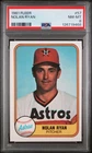 1981 Fleer #57 Nolan Ryan Houston Astros HOF PSA 8