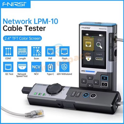 FNIRSI LPM-10A LAN Cable Finder Network RJ45 RJ11 Line Tester Cable Tester