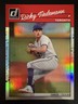 Ricky Tiedemann /134 #249 2023 Donruss Reverse Image Stat Line Toronto Blue Jays