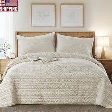 Luxury Velvet Quilt Set Soft Plush Elegant Design Year Round Comfort Bedding New