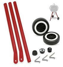 Front Leg Kit 6 Wheels Weber 18 22 Kettle Grills Charcoal Grill Parts 65930 Front Leg Kit 6 Wheels Weber 18 22 Kettle Grills Charcoal Grill Parts 65930